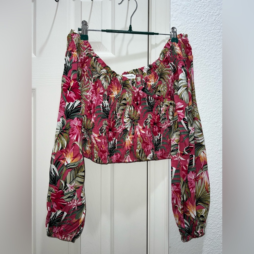 Vici crop long sleeve
